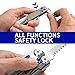 ROCKTOL 19-in-1 Multitool Pliers and Pocket Knife, 12-in-1 Multitool Knife