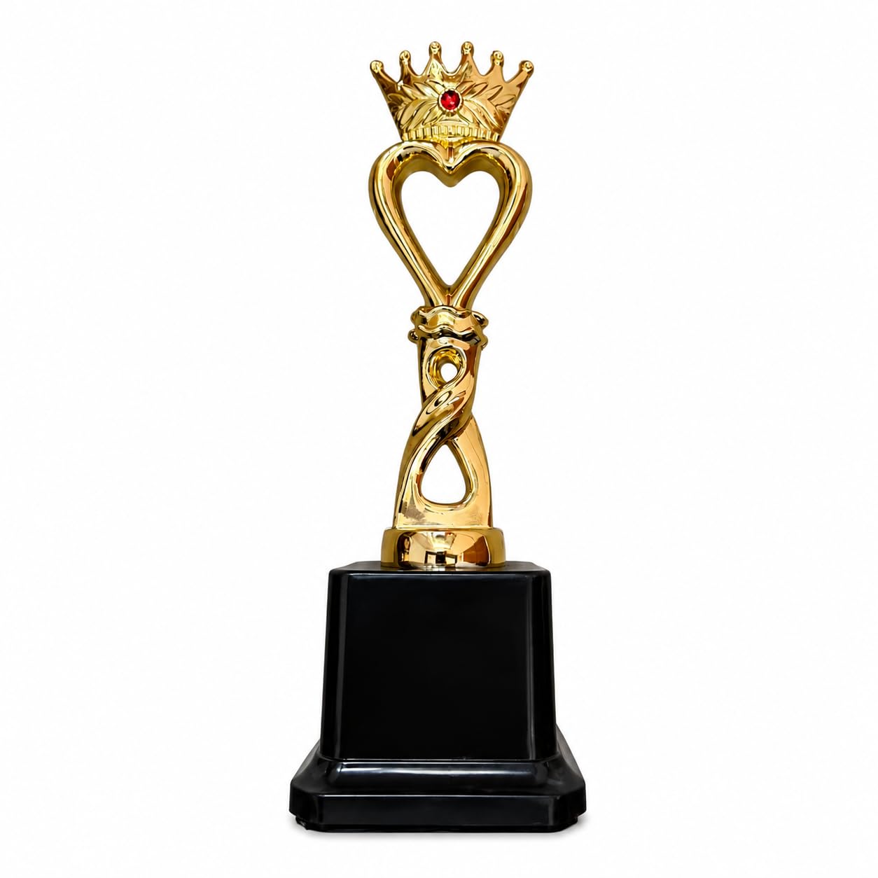 Ciko Heart with Crown Trophy with Fiber Finish - 28cm Long, Multipurpose Elegant Trophy for Event, Function & Ceremonies kiti Party Winner, Awards & competitions Women Cricket Cup-picture-10
