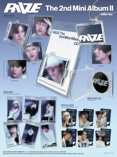 Llavero de música RIIZE sin CD para escuchar álbum digital mediante chip NFC 3
