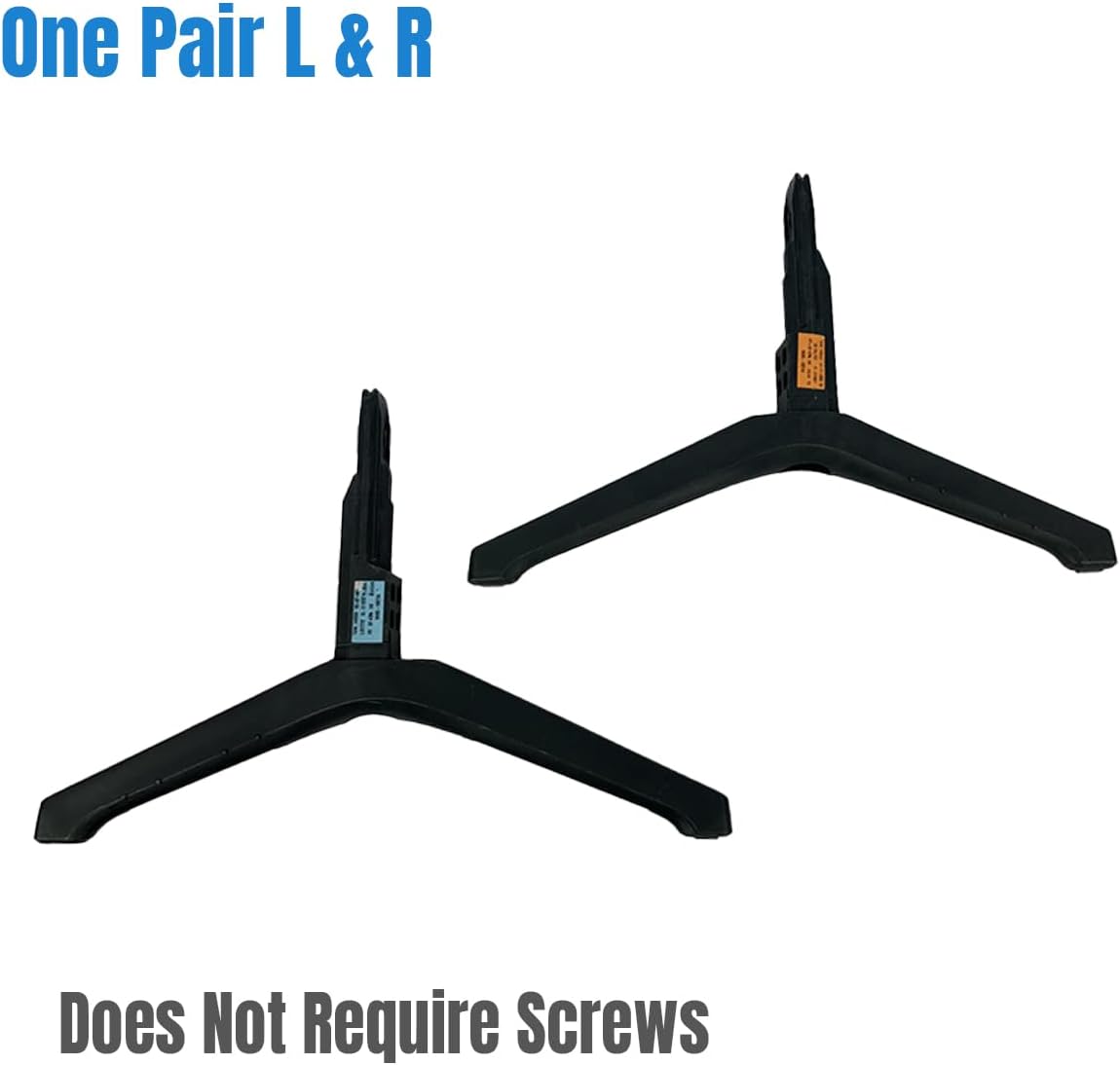 Stand Legs BN63-18873A BN63-18874A Models only 65"" Inches Crystal Series TU7000 TU700D Models fit Samsung NOT Compatible with The NU and RU Models, Black