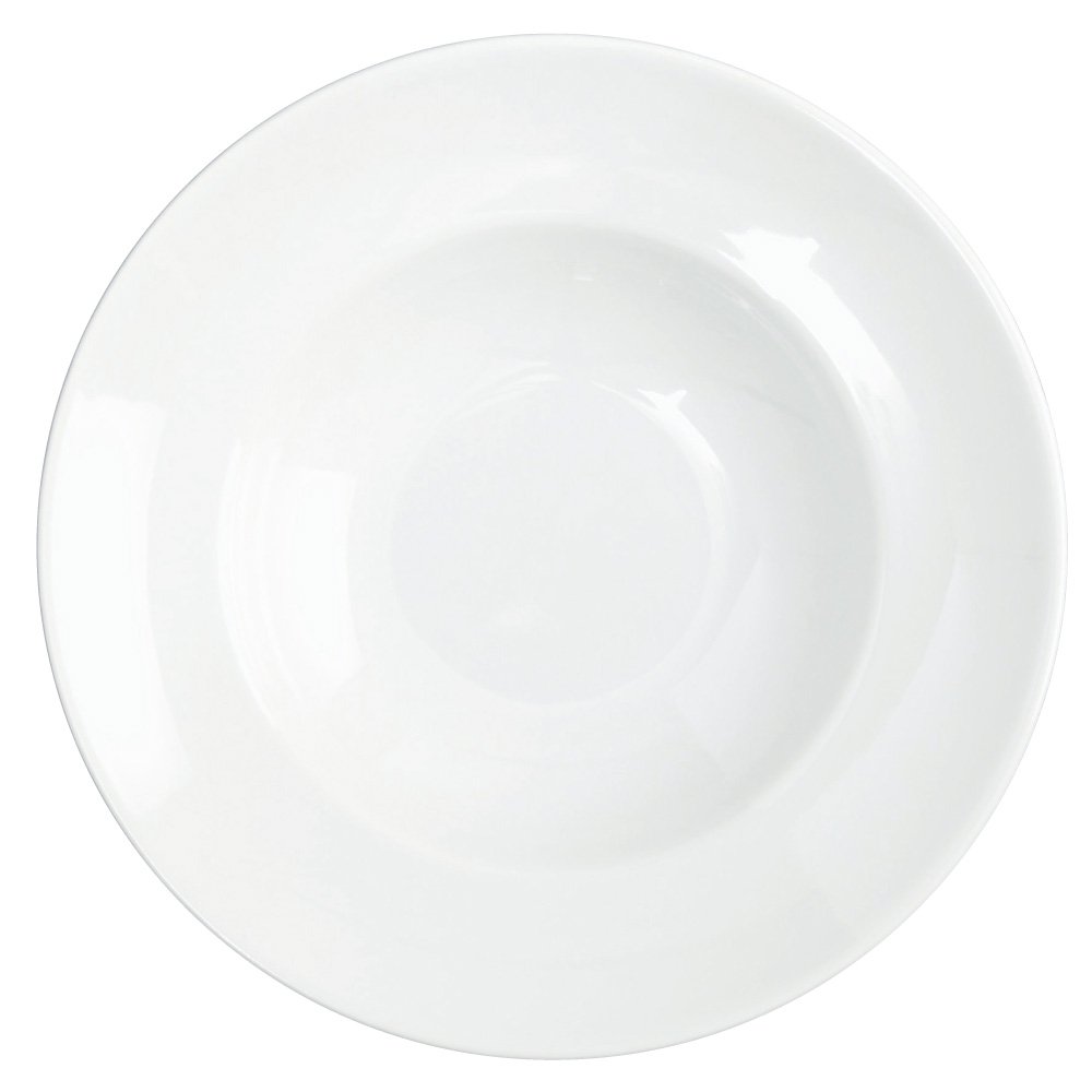 Saturnia White Dish Porcelain Model Pasta Bowl Diameter 26 Cm