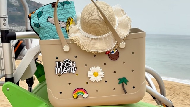 Amazon.com | CXY Rubber Beach Bag, Waterproof Travel Tote bag for