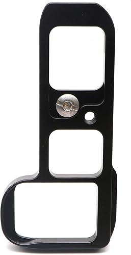 Miniatura 2 de Hand Grip - Placa base de metal de liberación rápida para Sony A7M3 A7III A7RIII A7R3 A9 con tornillo de 14 pulgadas y llave hexagonal, color negro