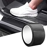 KBBYT Car Door Sill Protector Compatible with Jaguar XE X760 300PS R-Sport, Automotive Door Entry Guard, Car Door Threshold Protection Sticker, Car Exterior Accessories,10cm*10m