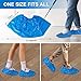 Shoe Covers Disposable Non Slip, Plastic Shoes Protectors, Thick Boot Cover, Stretchable, One Size Fit Most, Protect Your Shoes, Floor and Carpet (60)
