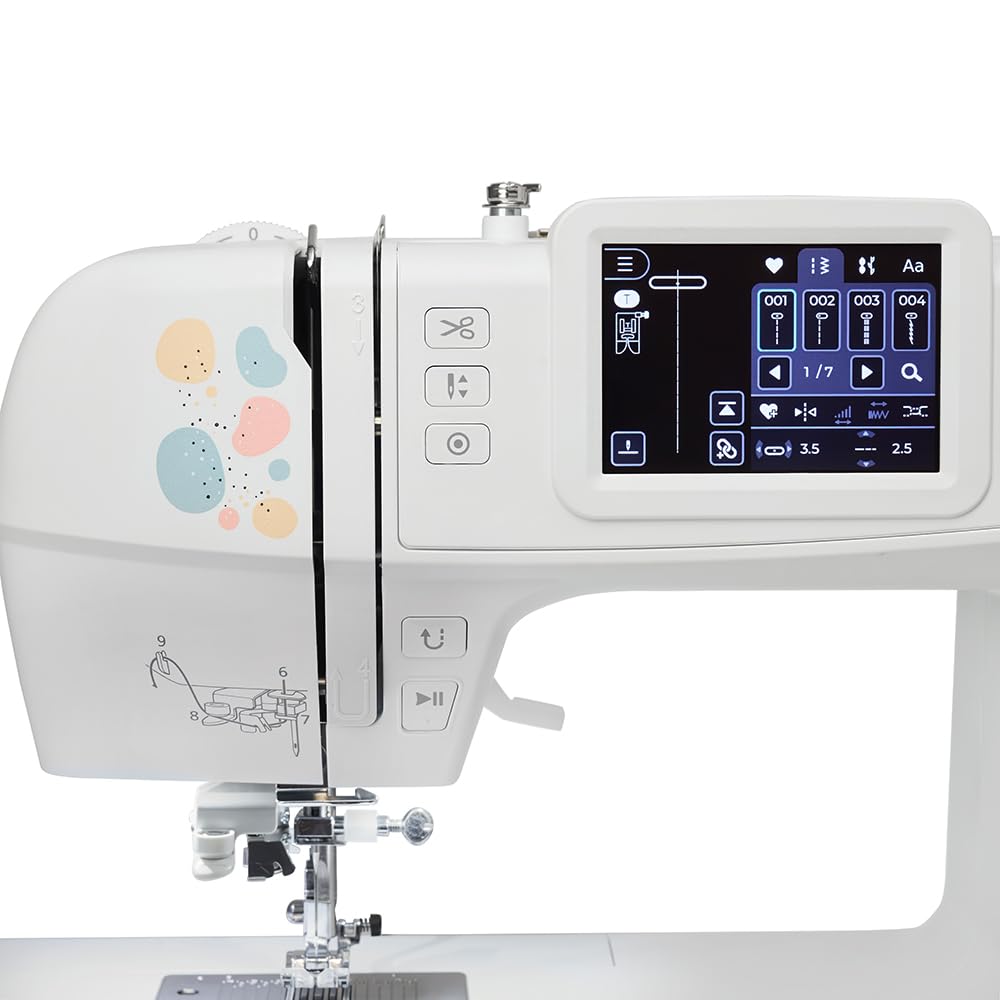 Necchi NE210 Kombi-Maschine zum Nähen und Sticken
