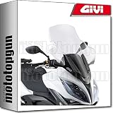 CUPULA D295ST givi cupula d295st compatible con kymco xciting r 500 i 2009 09 2010 10 2011 11 2012 12 2013 13