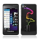 YOYOSHOP [Cool Colorful Coffee Waterfall] Blackberry Z10 Case