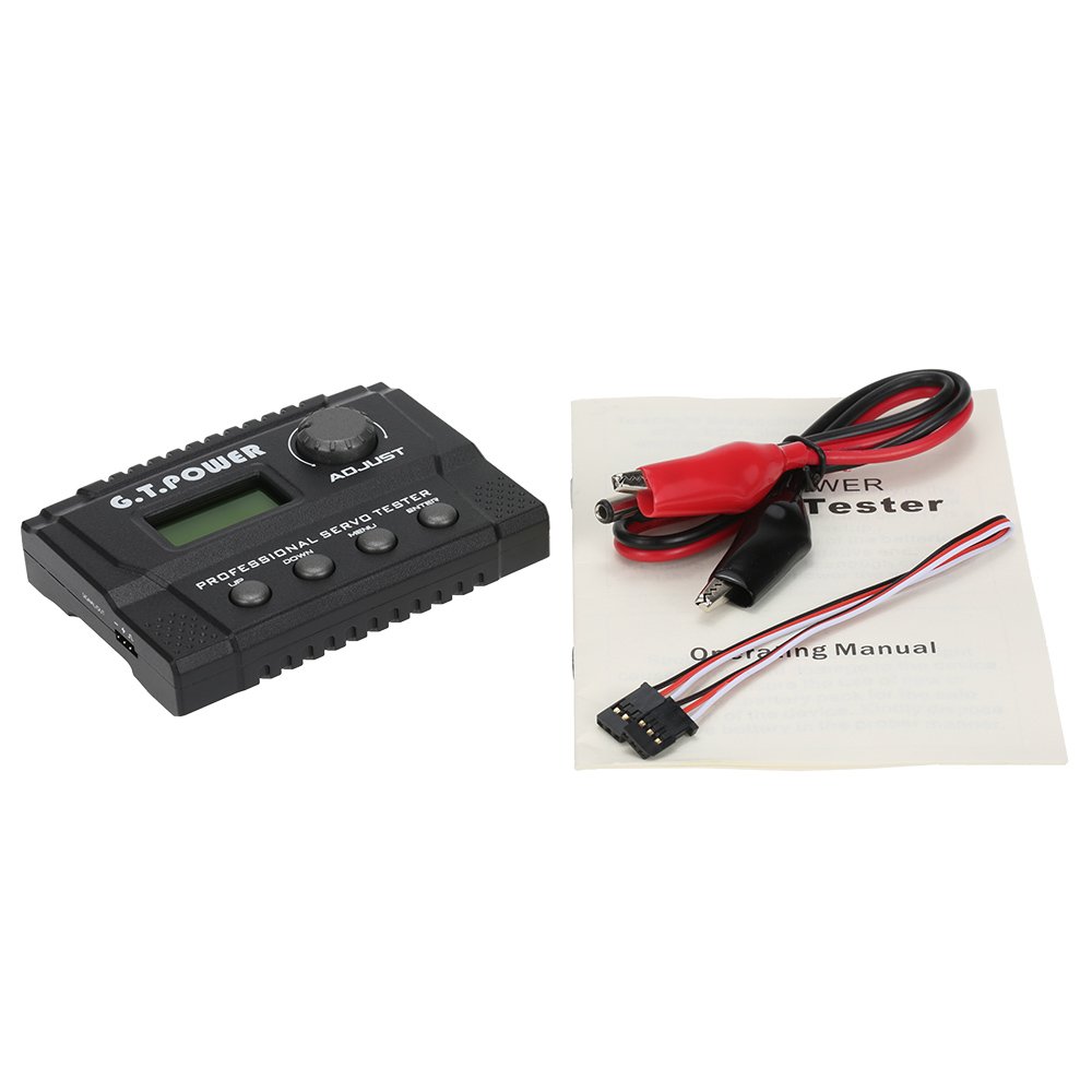 Servo Tester Multimodo GTPOWER Profesional Servo Tester para Servo RC Aviones Helicóptero Coche