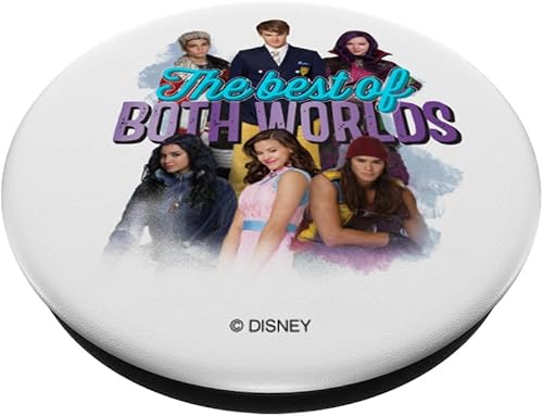 Miniatura 2 de Disney Descendant Movie The Best of Both Worlds PopSockets - Agarre y soporte para teléfonos y tabletas, Negro
