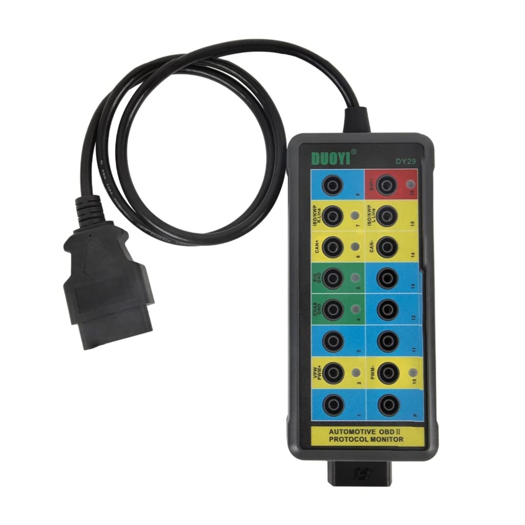 Interfaz OBD2 DUOYI escáner de coche y monitor automotriz de fallos