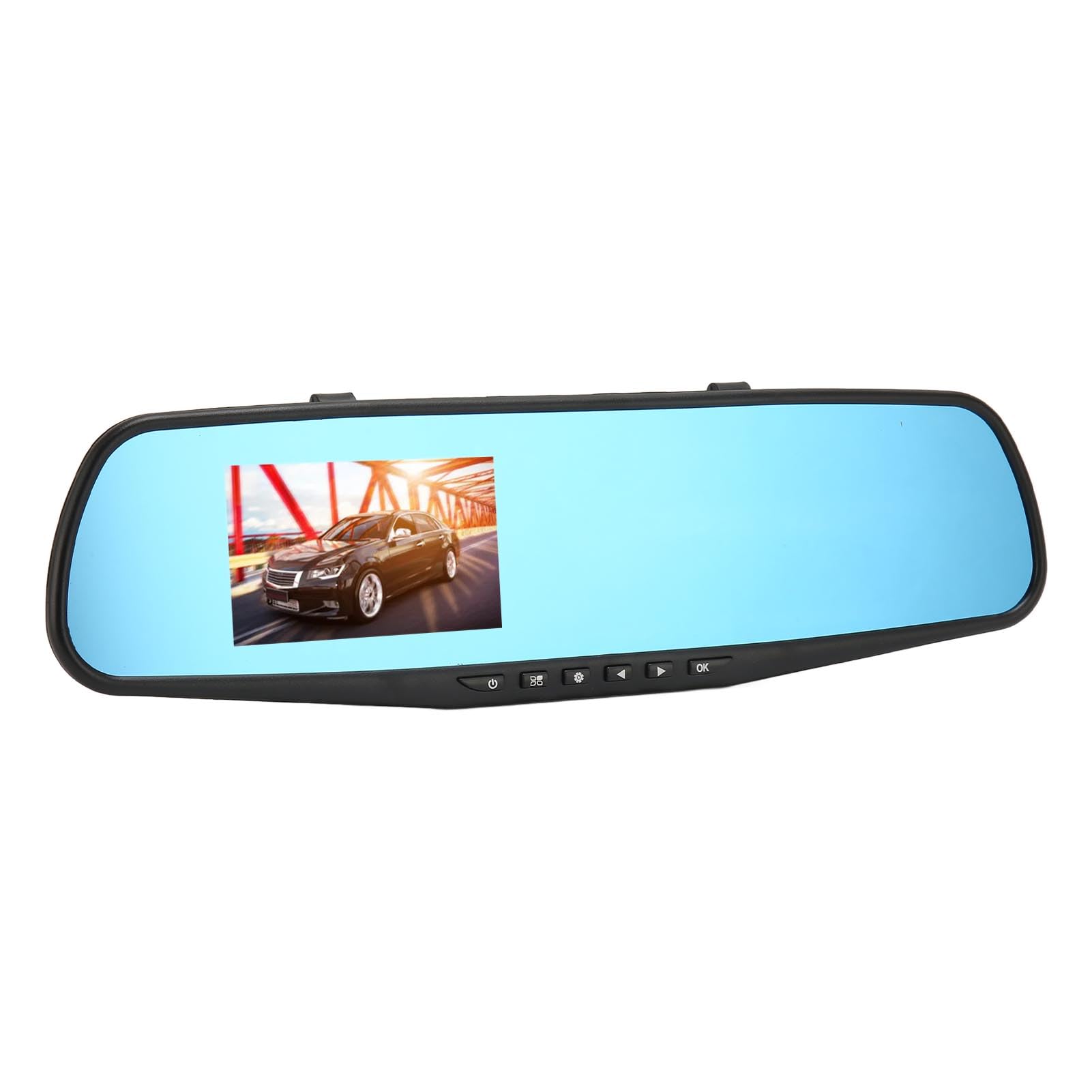 3.5 I 080P Backup Camera Mirror - Rearview Mirror with Shake & D