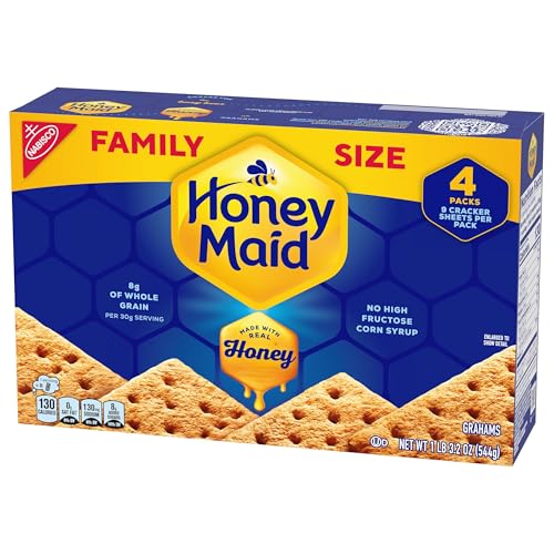 HONEY MAID Graham Crackers, Lunch Snacks, Family Size, 19.2 oz - Image 17