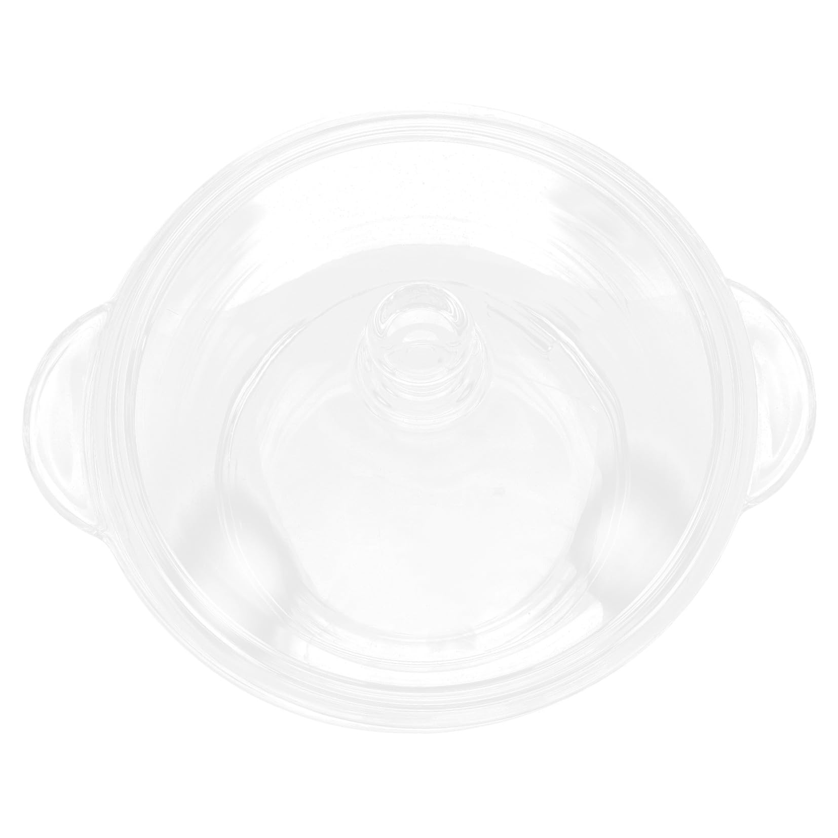 Marmite en verre borosilicate anti-adhérence naturelle de 2,5 L pour surveiller sans ouvrir le couvercle