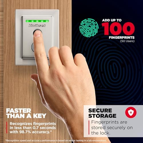 Kwikset Halo Touch Fingerprint Smart Lock