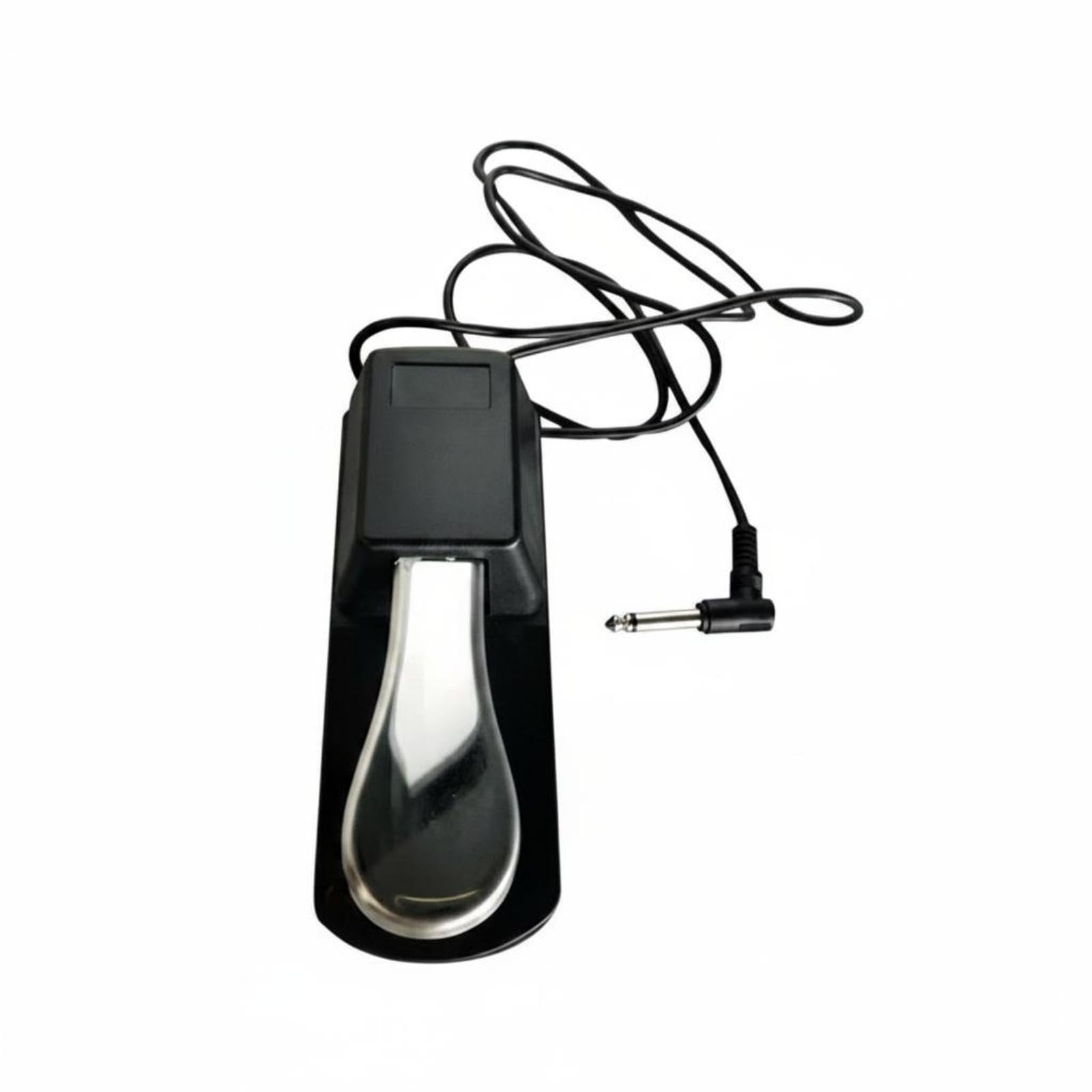 Piano Sustain Pedal Wired Keyboard Sustain Pedal Compact Music Accessory Single Pedal-image-21