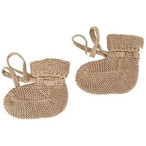 Noppies Baby Unisex Baby Booties Knit Jemison sokken, Roebuck-N009, 1-size