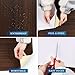 FunStick Brown Walnut Wood Contact Paper for Cabinets Countertops Waterproof Wood Wallpaper Peel and Stick Rustic Wood Grain Contact Paper Self Adhesive Removable Wood Paper for Desk Thick 15.8