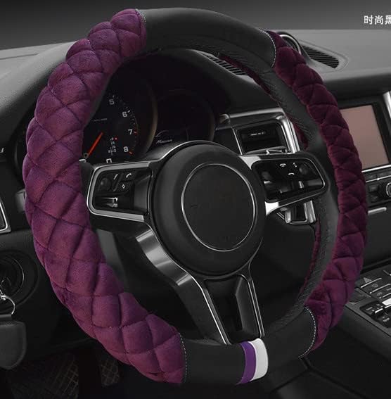 Mayco Bell Plush Steering Wheel Cover