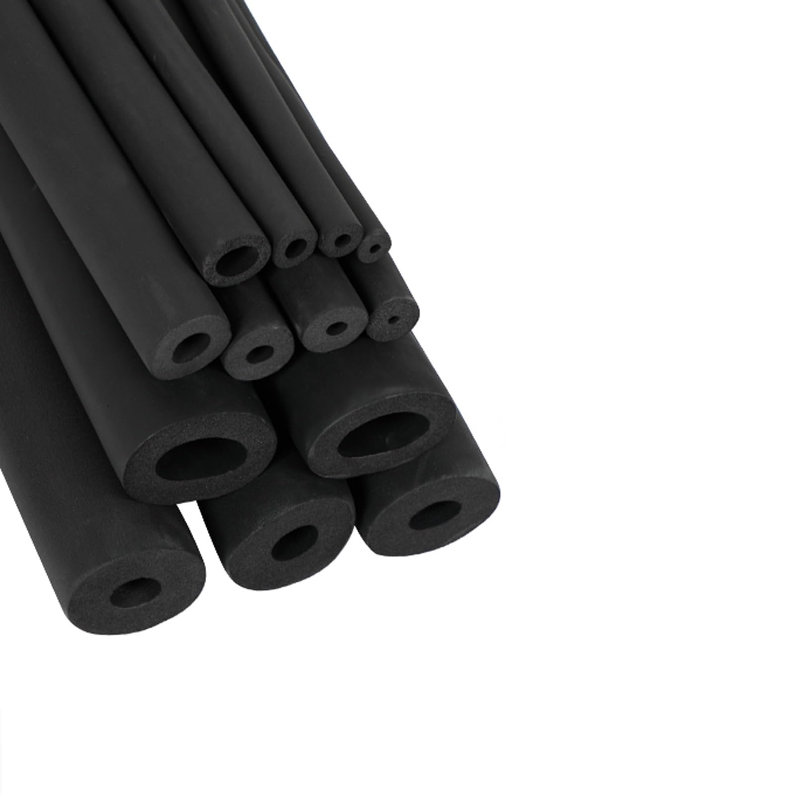 Tubo Isolato In Gomma da 2,0 m, Manicotto per Tubi Acqua Antigelo Invernale, Isolamento In Cotone per Manicotti per Tubi di Condizionamento Aria, Spessore 40,0 mm, ID 25,0-108,0 mm(89.0 MM X 40.0 MM X