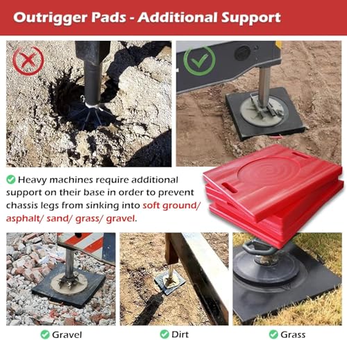 Stabilisateurs de grue empilables support de vérin camping-car