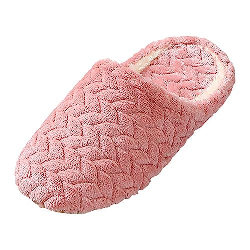 Womens Slippers Fuzzy Cute Warming Home Slippers Comfortable Winter Indoor Outdoor Soft Cozy Bedroom Shoes - Main Image