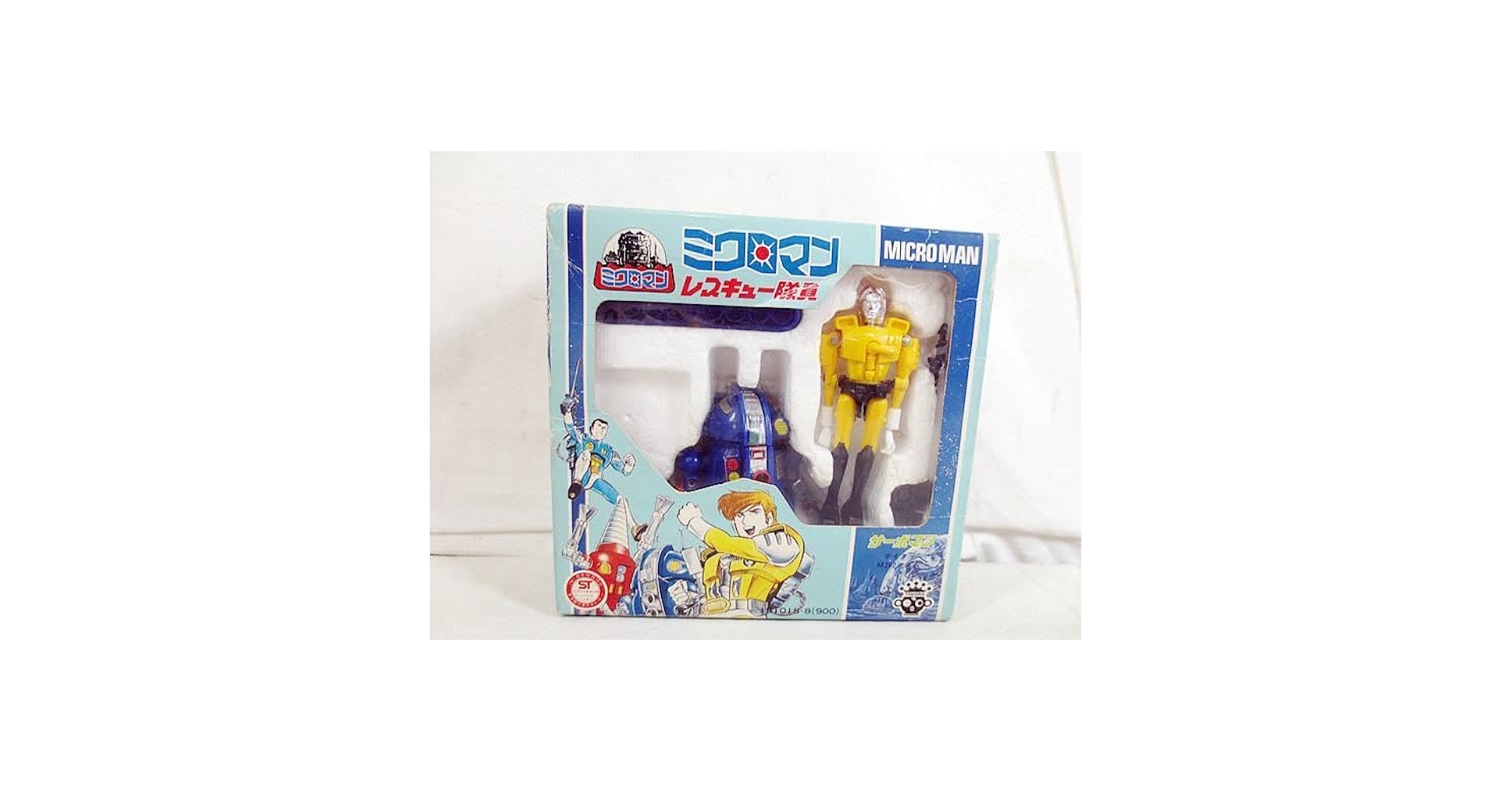 未開封美品★レスキュー隊員クレス＆アダム★限定ミクロマン ２体セット 復刻版 Amazon.co.jp: ミクロマン レスキュー隊員 サーボマン デイター