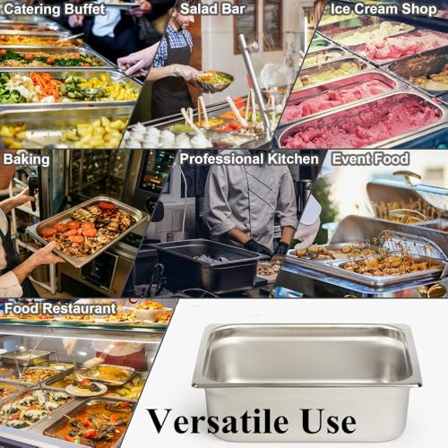 Poêles de table vapeur de restaurant pour un service de buffet fluide - 8