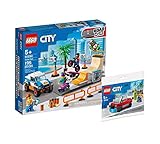 Das LEGO City Spielset „Skate Park“ (60290) bietet Mädchen und Jungen ab 5 Jahren kreativen Actionspaß. Das Modell inspiriert Kinder dazu, vertraute Alltagssituationen nachzuspielen.