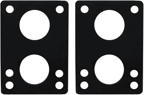 Miniatura 2 de H Block Juego de 2 elevadores de goma para monopatín, 0.118in, 0.236in, ángulo