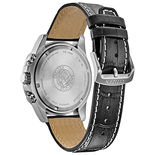 Citizen Men's Eco-Drive Sport Casual Brycen Chronograph Watch, Super Titanium™, Perpetual Calendar, Tachymeter 12/24 Hour Time, Alarm, Date - Image 3