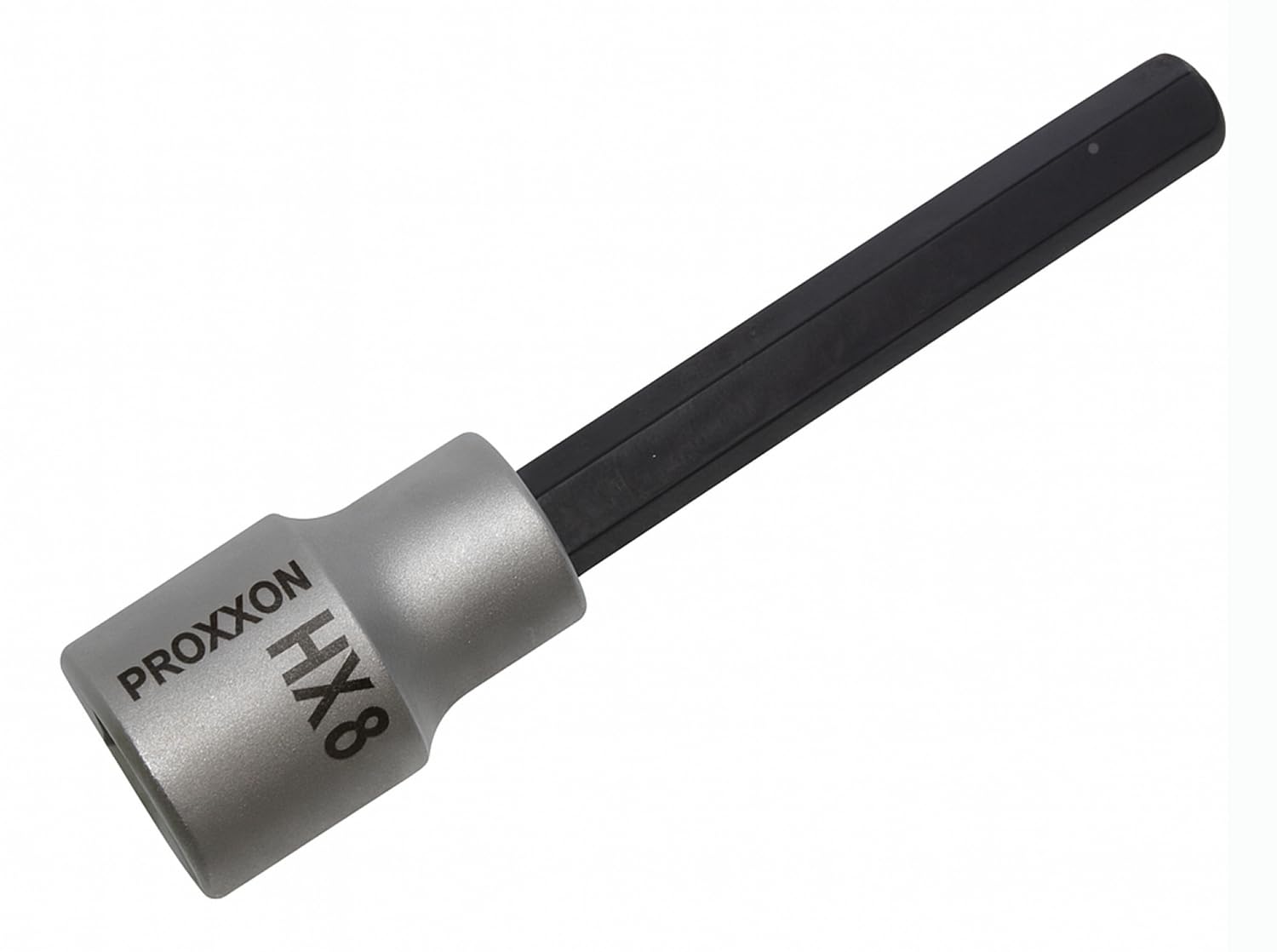 PROXXON 23 486 2223486-Vaso 1/2"+ Punta Allen l/100, Multicolor, Hx 8 mm