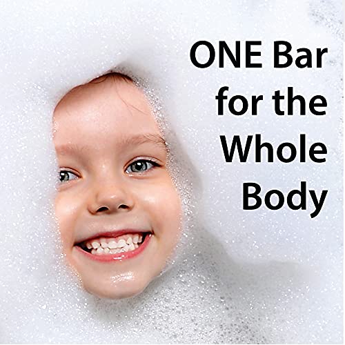 One Bar Stimulating Sandalwood 3 Pack - Shave, Shower, Shampoo, Face, Beard, Body, Hair/Scalp, Superfat “Oil” Infused: Avocado, Mango, Olive, Coconut, Argan Oil, Moisturizing. #TOP4