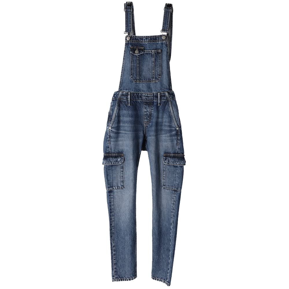 Hurley Women's W Oceancare Denim Dungaree Pants, 26