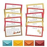 Tedea Giochi di caccia al tesoro di Natale, carte di indizio di caccia al tesoro di Natale, giochi di Natale per attività di caccia all'enigma al tesoro della famiglia, decorazioni per feste per