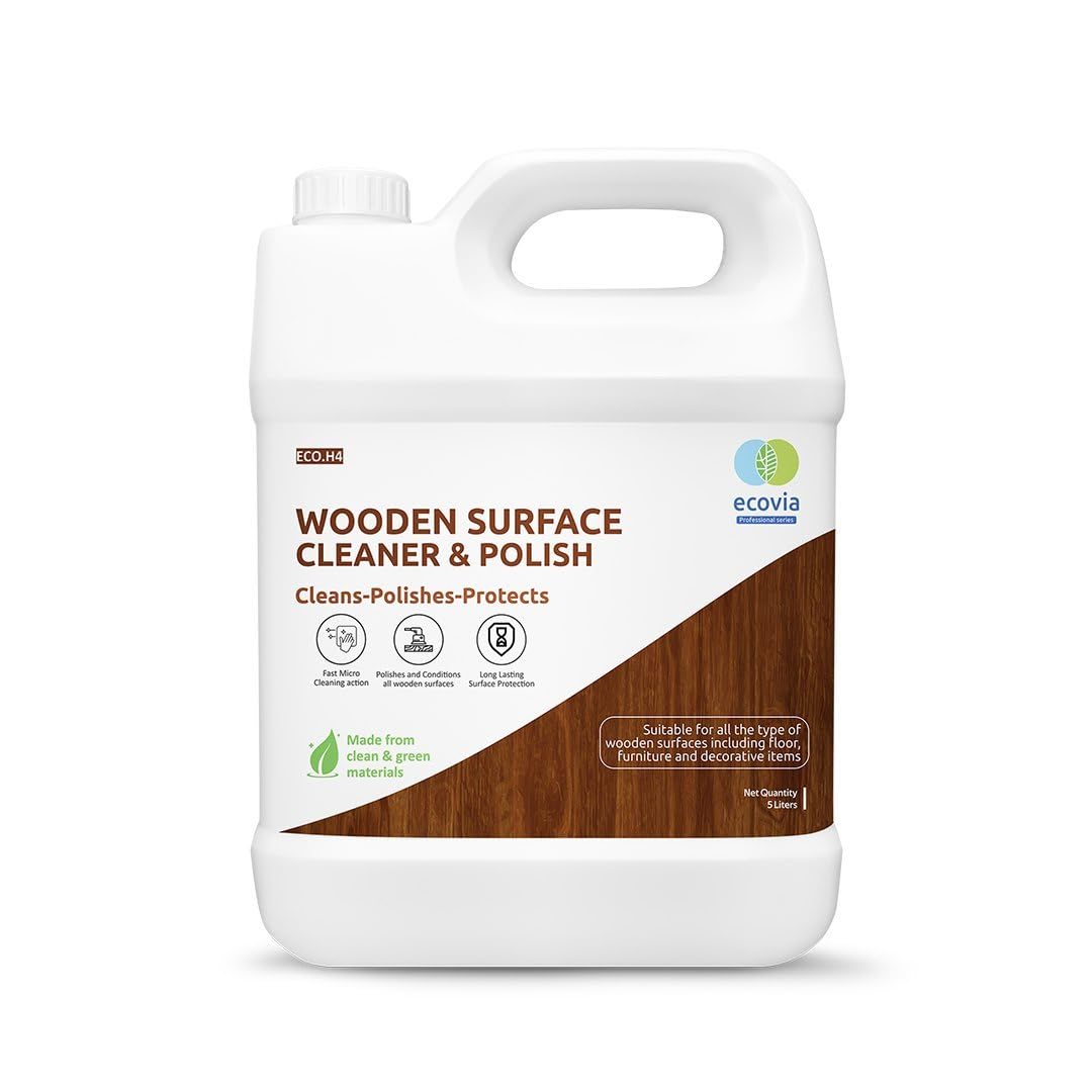 Ecovia Organic Wood Cleaner and polish | Furniture Polish| Wooden Floor Cleaner Spray (5 L) (B0D2RN15Y9) Amazon Price History, Amazon Price Tracker