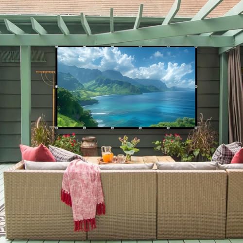 Pantalla de Proyección Plegable 120 Pulgadas 4K HD miniatura 2