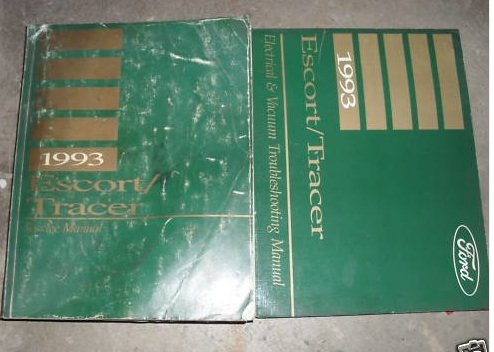  1993 Escort/Tracer Service Manual