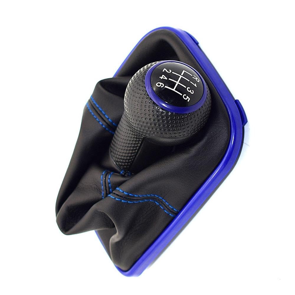 Poanbcgy 6 Speed 12Mm 1999-2004 5/ Blue Gear Shift Knob For Golf 4 Iv Mk4 Gti R32 For Bora For Jetta Auto Parts(6 Speed)