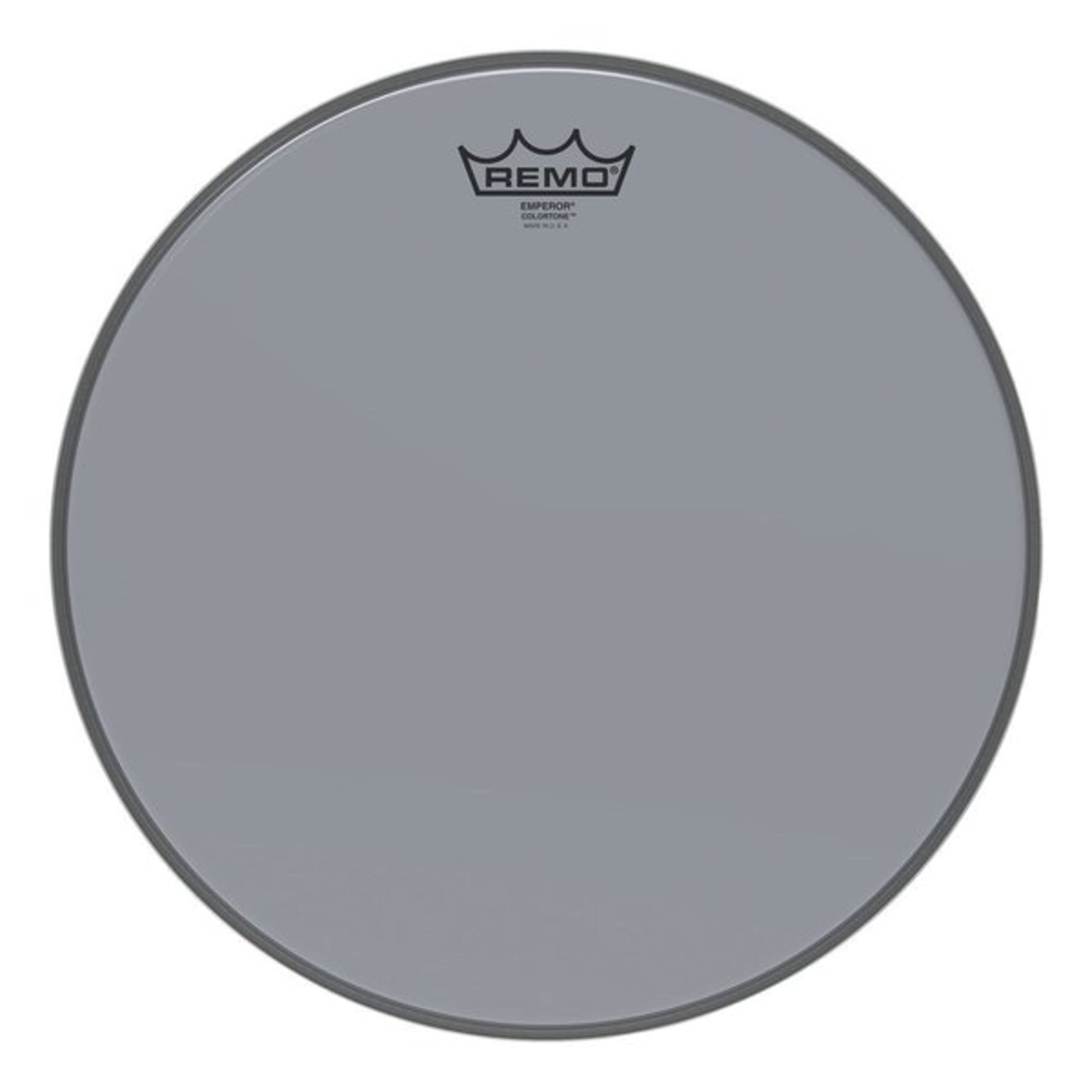 Remo Drumhead Colortone Emperor Clear Smoke - 18" - BE-0318-CT-SM, 18 Inches