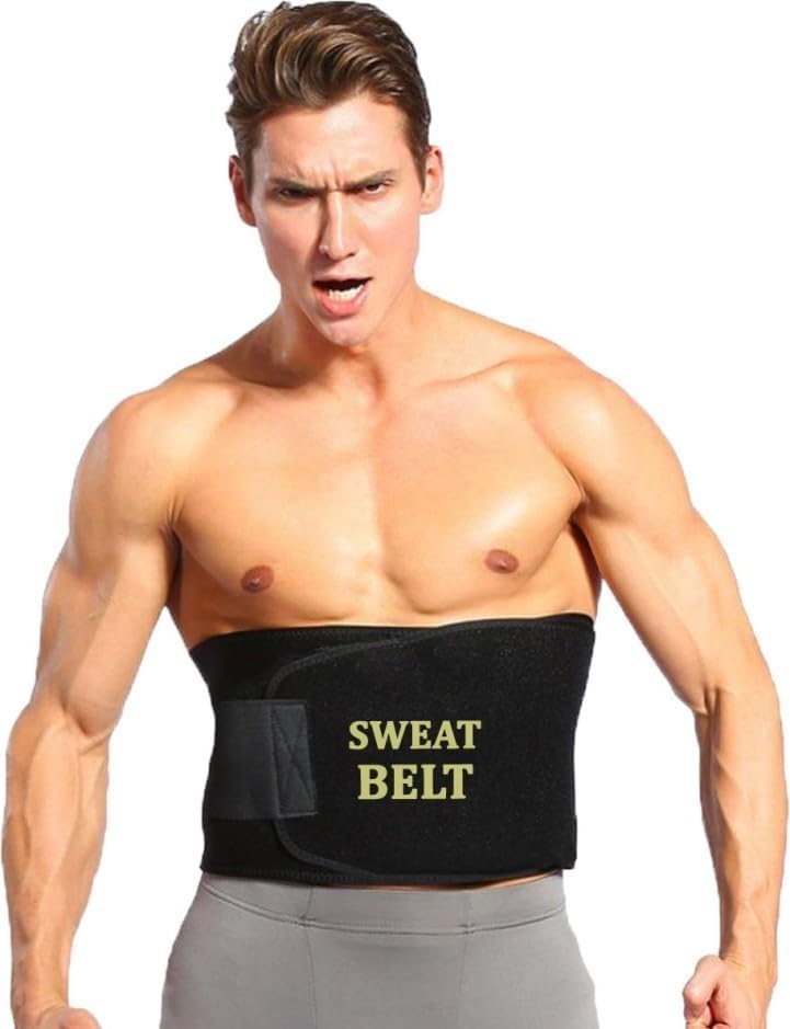 APONIC FIT Tummy Workout Belt/Shape wear/Exercise Hot Slimming Belt Women, Men, Unisex Shapewear Unisex Black Color Sweat Belt 251=ok (B0D8KQHBPX) Amazon Price History, Amazon Price Tracker