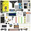 KEYESTUDIO Super Starter Kit for Microbit V2 V1.5 STEM Learning|Without Micro:bit Board, 40 Lessons Tutorial, with T-Breakout Board, Breadboard, LCD Display etc. Educational Kit for Beginners