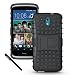HTC Desire 526 Case Cover Accessories - Dual Layer Defender Protective Case Cover with Kickstand For HTC Desire 526 (Black)