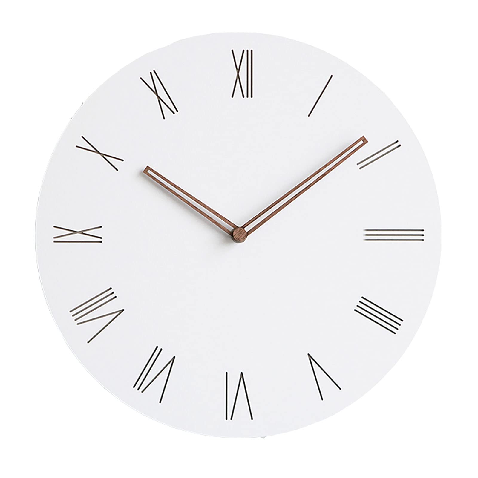 JATIBOSH Easy to Read Wall Clock Living Room Creative Nordic Clock Bedroom Mute Hanging Clock Battery Operated Decor Clock for Home Office School (Battery Not Included)
