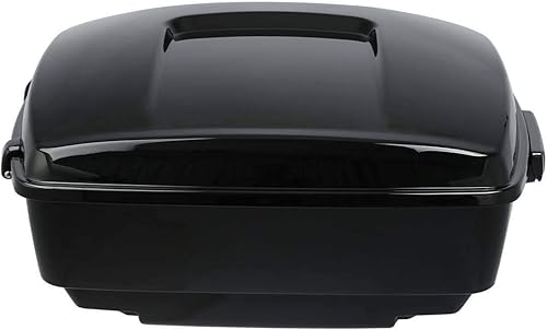 Miniatura 7 de TCT-MOTORPARTS King Tour Pack Pak - Maletero con pestillos negros para Harley Touring Road King 1997-2023, Road Glide, Street Glide, Electra Glide