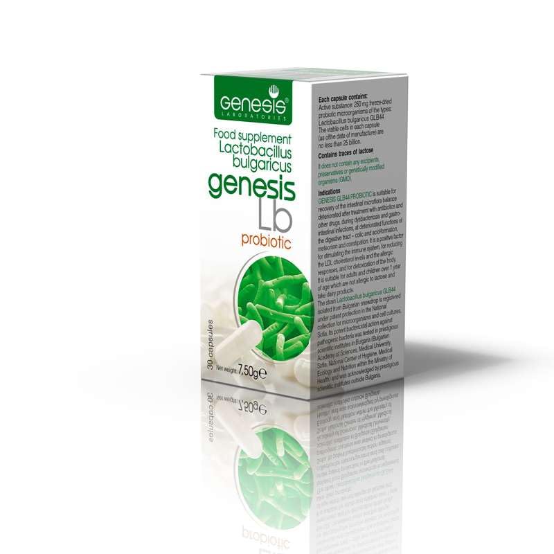 Probióticos Génesis LB 30 cápsulas