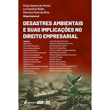 Capa do livro Desastres Ambientais e suas Implicações no Direito Empresarial - 2024