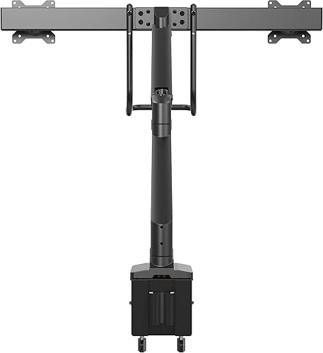 Miniatura 5 de StarTech.com Brazo de monitor dual para montaje de escritorio con USB y audio - Soporte VESA delgado ajustable para monitores dobles para pantallas