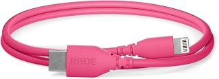 RØDE SC21 Cable, USB-C a Lightning, 30 cm, rosa