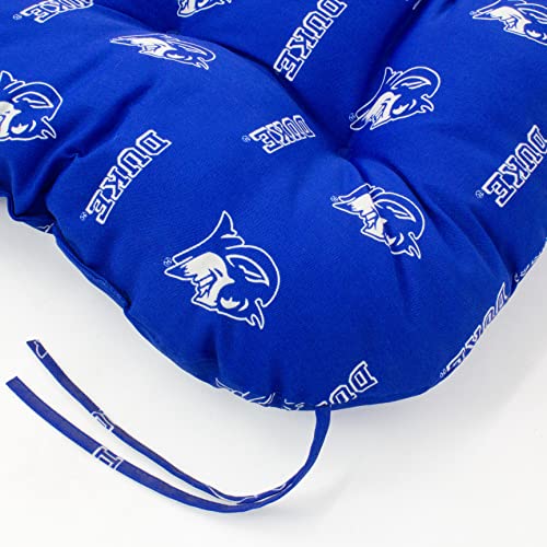 Image of College Covers Everything Comfy Duke Blue Devils Indoor Outdoor Settee Loveseat Bench Cushions